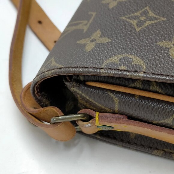 Authentic Louis Vuitton Cartouchiere PM Brown Monogram Shoulder Bag mn520-111925 - Picture 9 of 16